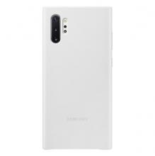 Чехол Samsung Leather Cover Note10+ White Чехол Samsung Leather Cover Note10+ White