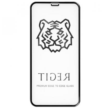 Защитное стекло для iPhone X/XS Tiger 5D (Черный) Защитное стекло для iPhone X/XS Tiger 5D (Черный)