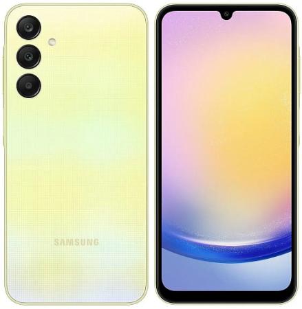 Смартфон Samsung Galaxy A25 6/128 ГБ, желтый (Yellow) Смартфон Samsung Galaxy A25 6/128 ГБ, желтый (Yellow)