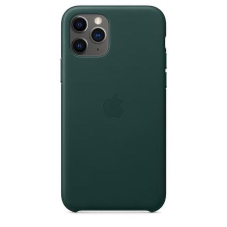 Кожаный чехол для iPhone 11 Pro, зелёный лес Кожаный чехол для iPhone 11 Pro, зелёный лес