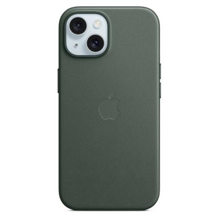 Чехол для iPhone 15 Plus FineWoven Evergreen Чехол для iPhone 15 Plus FineWoven Evergreen